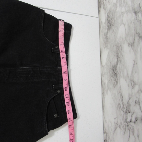 Harley Davidson Vintage Black Denim Skirt Size 8 - Picture 11 of 15